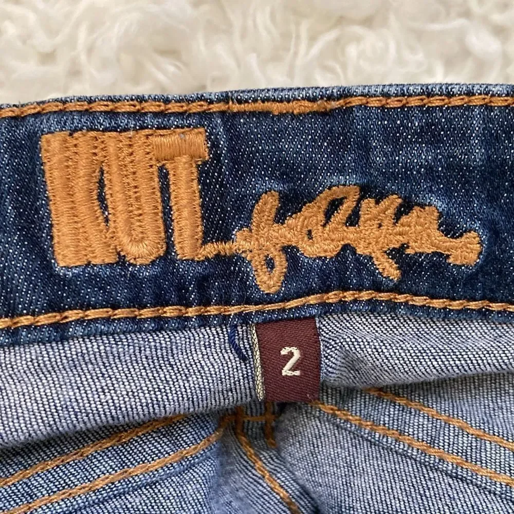 Kut from the Kloth | Kut from the Kloth Bardot Crop Skinny Boyfriend Jeans Sz 2